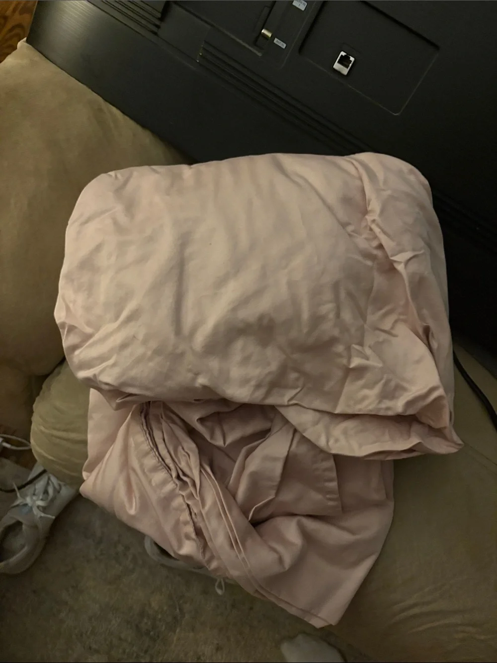 Target Microfiber Sheet Set in Blush Pink